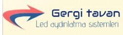 Gergi Tavan Led